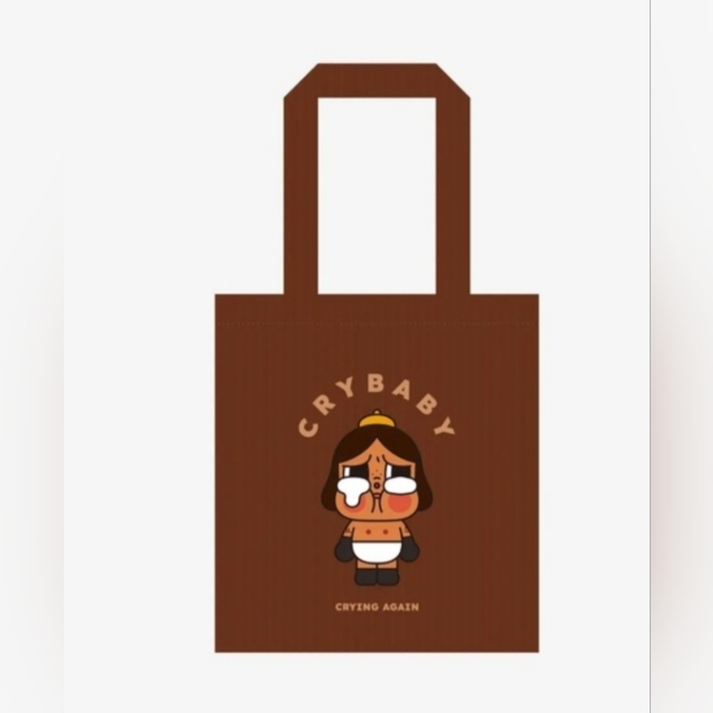 Crybaby Brown Tote Bag